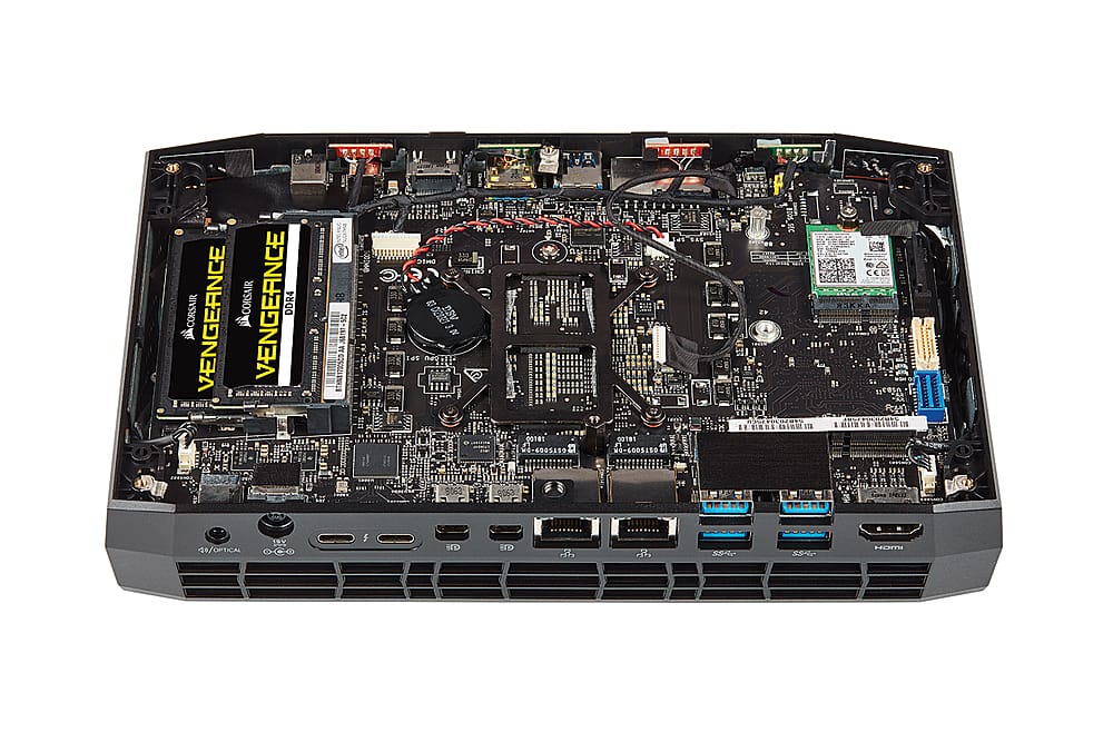 Alt View 11. CORSAIR - VENGEANCE Series 32GB (2x16GB) DDR4 2666MHz C18 SODIMM Laptop Memory - Black.