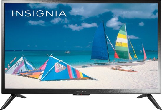 Front. Insignia™ - 32" Class N10 Series LED HD TV - Black.