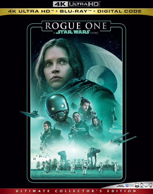 Image of Rogue One: A Star Wars Story [Includes Digital Copy] [4K Ultra HD Blu-ray/Blu-ray] [2016]