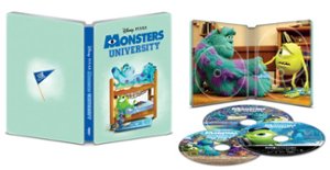 Monsters University [SteelBook] [Digital Copy] [4K Ultra HD Blu-ray/Blu-ray] [Only @ Best Buy] [2013] - Front_Original