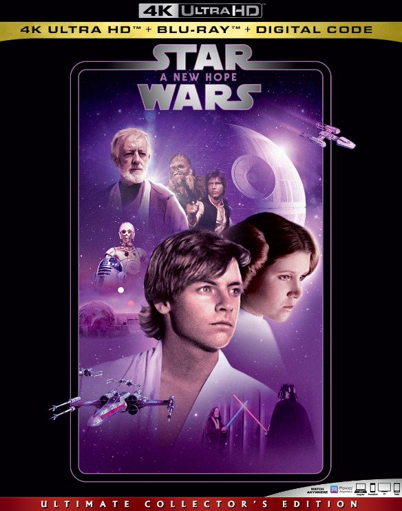 Image of Star Wars: A New Hope [Includes Digital Copy] [4K Ultra HD Blu-ray/Blu-ray] [1977]