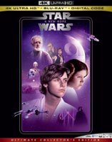 Star Wars: A New Hope [Includes Digital Copy] [4K Ultra HD Blu-ray/Blu-ray] [1977] - Front_Original