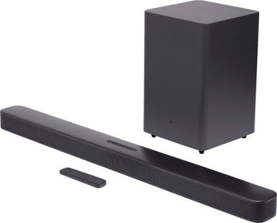 Mellem Sammentræf Hr JBL 2.1-Channel Soundbar with Wireless Subwoofer and Dolby Digital Black  JBL2GBAR21DBBLKAM - Best Buy