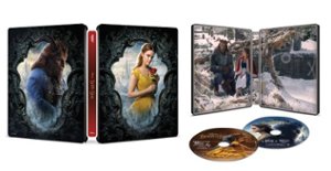 Beauty and the Beast [SteelBook] [Digital Copy] [4K Ultra HD Blu-ray/Blu-ray] [Only @ Best Buy] [2017] - Front_Standard