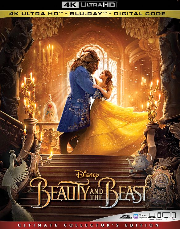 Beauty and the Beast [Includes Digital Copy] [4K Ultra HD Blu-ray/Blu-ray] [2017]