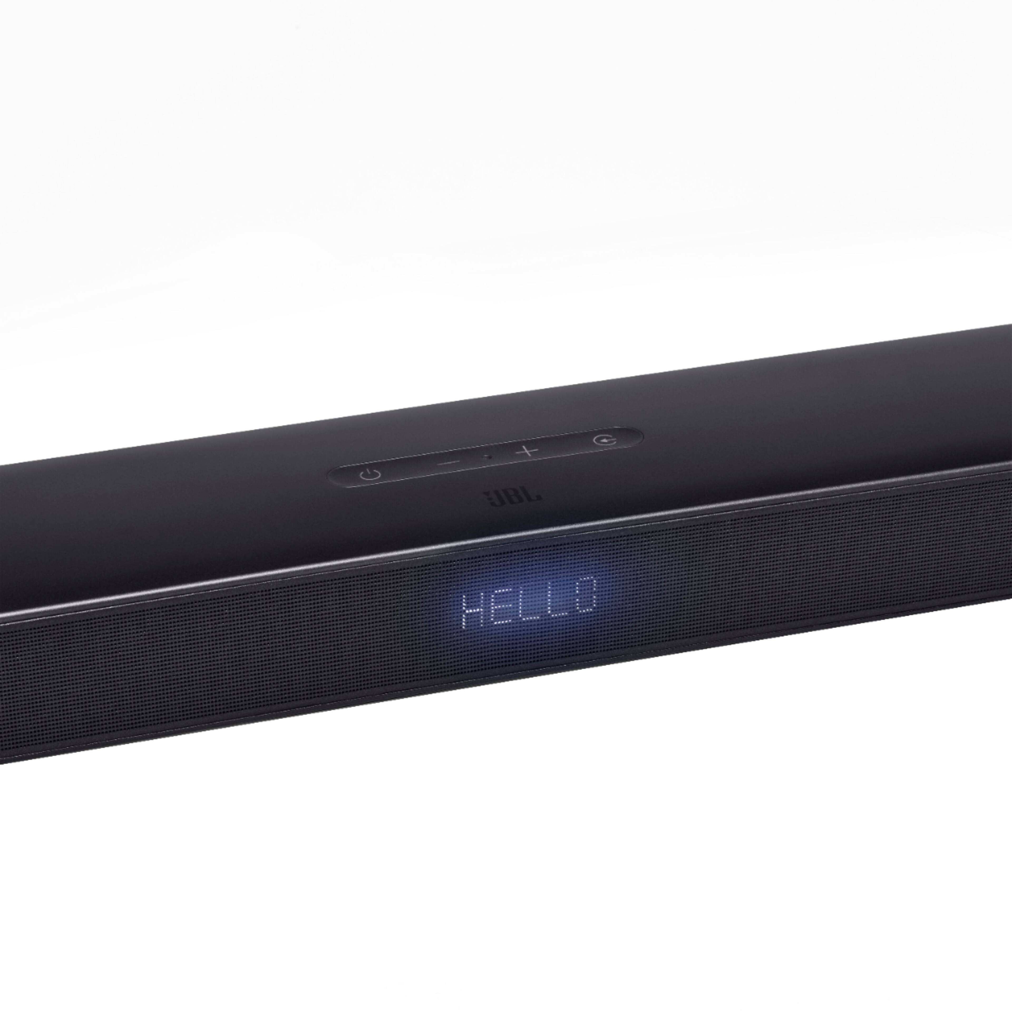 Alt View 12. JBL - 5.1-Channel Soundbar with Wireless Subwoofer - Black.