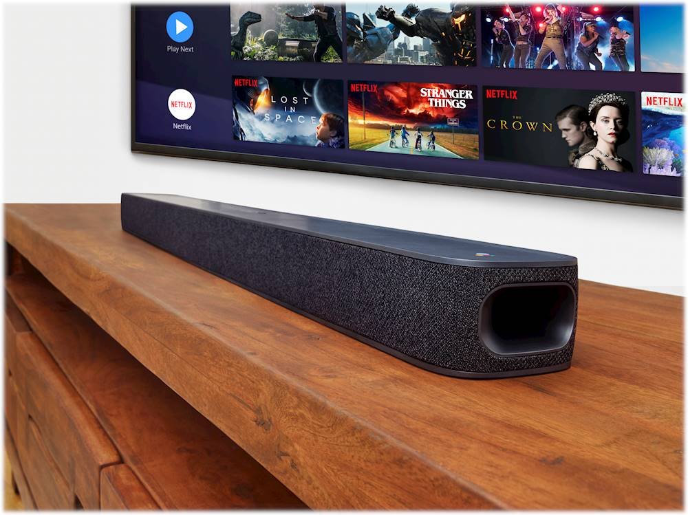 Zoom in on Alt View Zoom 12. JBL - LINK BAR 100W Soundbar with 4K Support and Google Assistant - Gray.