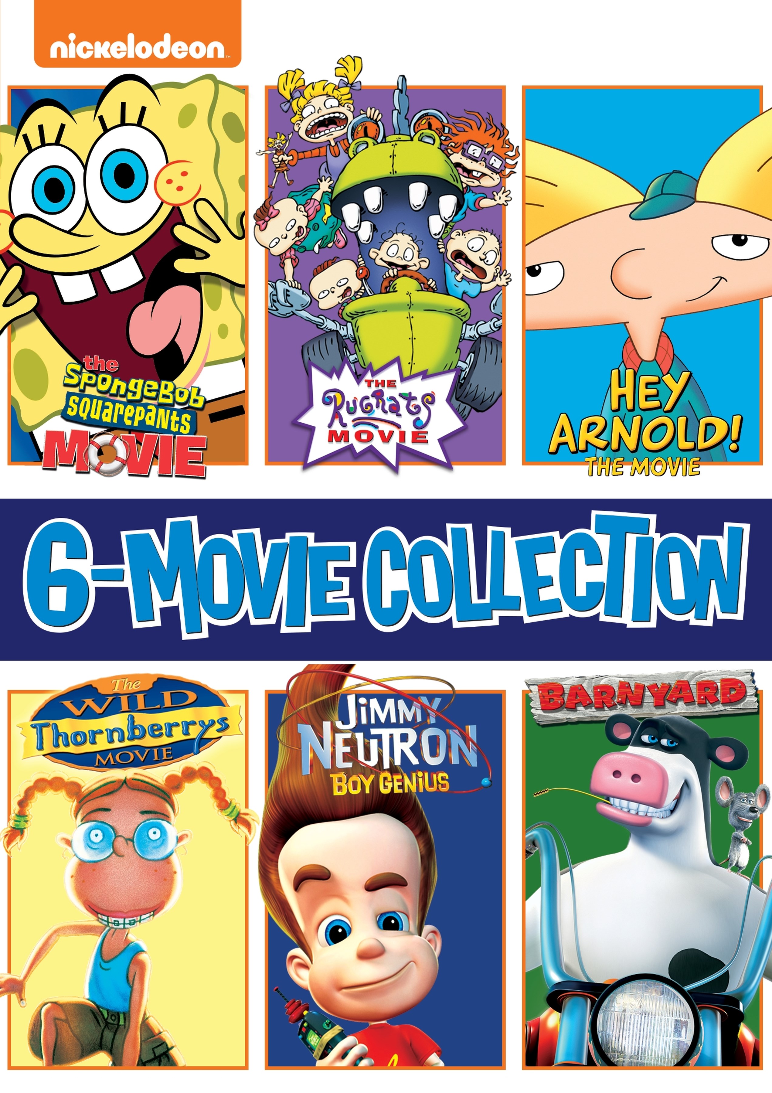 Nickelodeon Animated Movies Collection [6 Discs] [DVD] - Best Buy