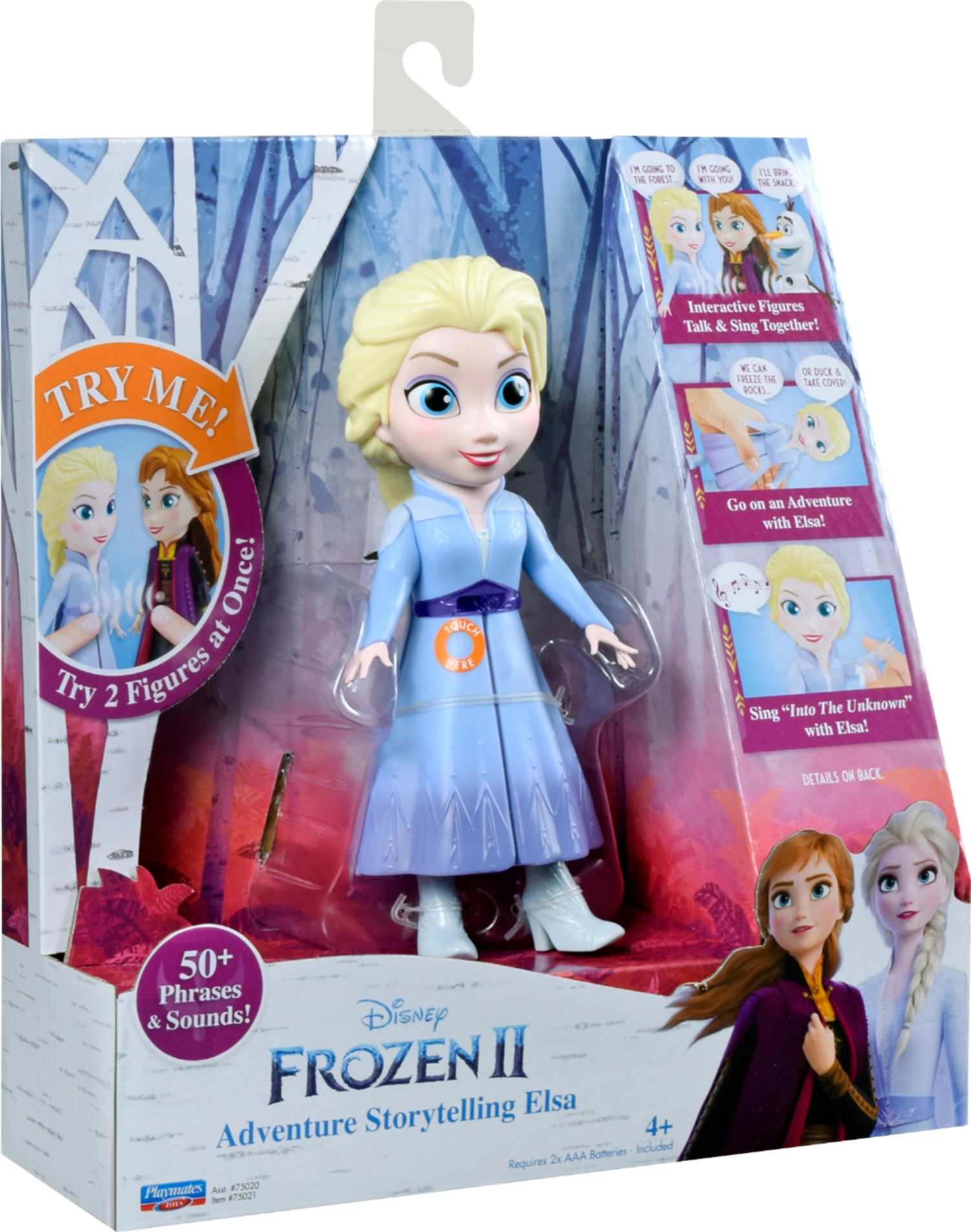 Disney Frozen 2 Adventure Storytelling Elsa 50 Phrases & Sounds Ages 4 for sale online 