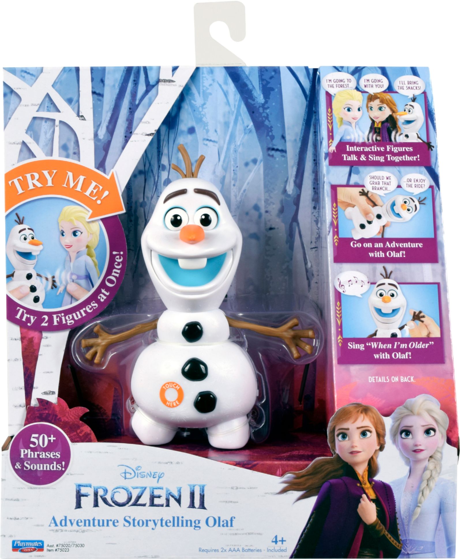 Disney Frozen II Adventure Storytelling Anna w/ 50 Phrases and Sounds Brand New 