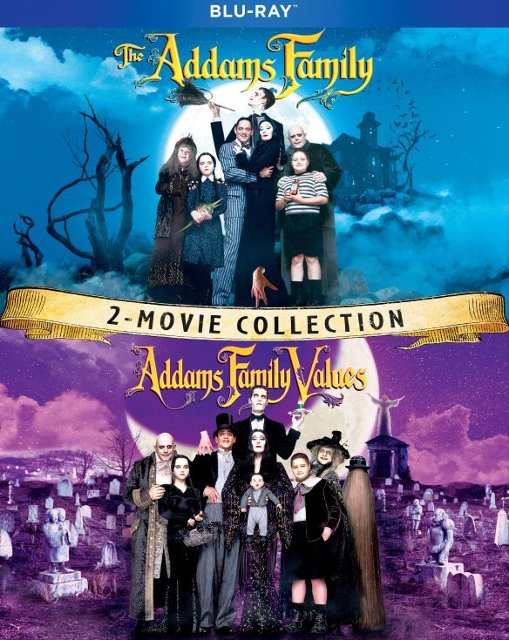 Front Standard. The Addams Family/Addams Family Values: 2-Movie Collection [Blu-ray].
