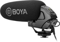 Front Zoom. BOYA - Super Cardioid Directional On Camera Shotgun Microphone Semi-Pro.