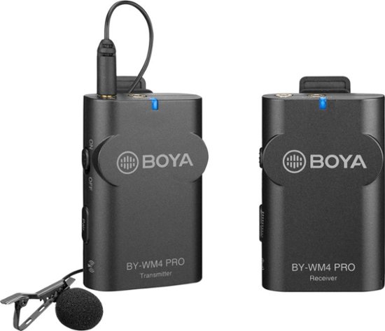 Front Zoom. BOYA - Dual-Channel Digital Wireless Microphone Kit.