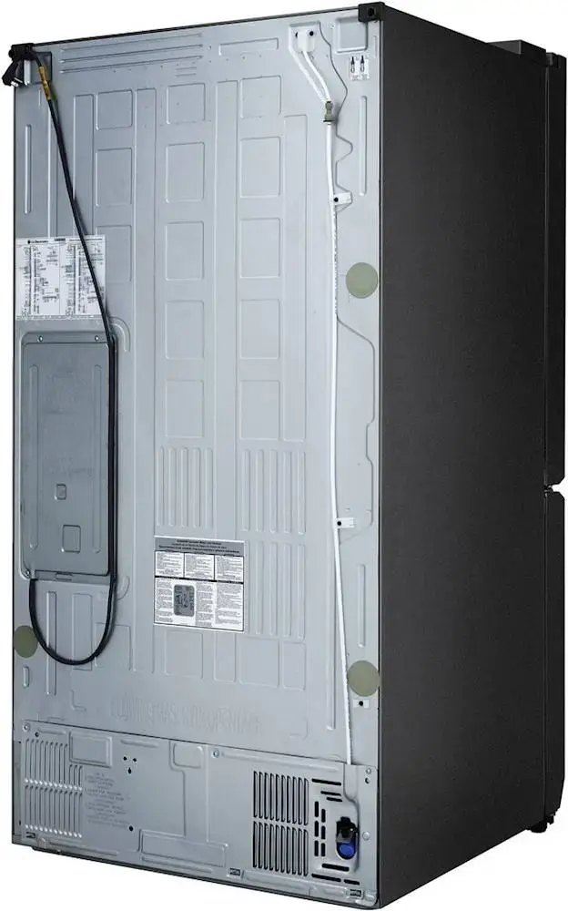 Alt View 13. LG - SIGNATURE 22.8 Cu. Ft. French Door-in-Door Counter-Depth Smart Refrigerator with InstaView - Textured Steel.
