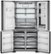 Alt View Zoom 19. LG - 22.8 Cu. Ft. 4-Door French Door Counter-Depth Refrigerator with InstaView Door-in-Door - Textured steel.