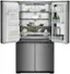 Alt View 1. LG - SIGNATURE 22.8 Cu. Ft. French Door-in-Door Counter-Depth Smart Refrigerator with InstaView - Textured Steel.