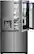 Alt View 22. LG - SIGNATURE 22.8 Cu. Ft. French Door-in-Door Counter-Depth Smart Refrigerator with InstaView - Textured Steel.