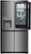Alt View Zoom 23. LG - 22.8 Cu. Ft. 4-Door French Door Counter-Depth Refrigerator with InstaView Door-in-Door - Textured steel.