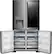 Alt View 24. LG - SIGNATURE 22.8 Cu. Ft. French Door-in-Door Counter-Depth Smart Refrigerator with InstaView - Textured Steel.