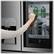 Alt View 31. LG - SIGNATURE 22.8 Cu. Ft. French Door-in-Door Counter-Depth Smart Refrigerator with InstaView - Textured Steel.