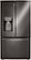 Front Zoom. LG - 23.5 Cu. Ft. French Door Counter-Depth Smart Refrigerator with Craft Ice - Black stainless steel.
