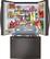 Alt View 1. LG - 23.5 Cu. Ft. French Door Counter-Depth Smart Refrigerator with Craft Ice - Black Stainless Steel.