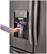 Alt View 27. LG - 23.5 Cu. Ft. French Door Counter-Depth Smart Refrigerator with Craft Ice - Black Stainless Steel.