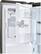 Alt View 32. LG - 23.5 Cu. Ft. French Door Counter-Depth Smart Refrigerator with Craft Ice - Black Stainless Steel.