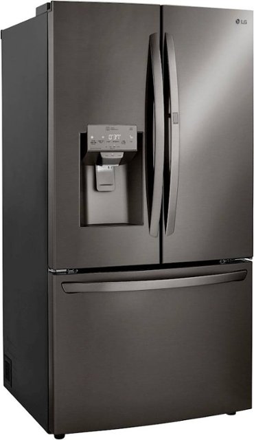 LG – 29.7 Cu. Ft. French Door-in-Door Refrigerator with Craft Ice – PrintProof Black Stainless Steel