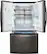 Alt View 3. LG - 29.7 Cu. Ft. French Door-in-Door Smart Refrigerator with Craft Ice - PrintProof Black Stainless Steel.