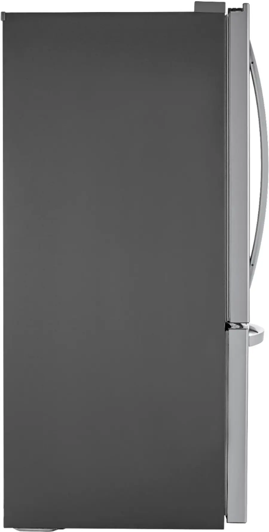 Alt View 23. LG - 25.5 Cu. Ft. Bottom-Freezer Refrigerator with Ice Maker - PrintProof Stainless Steel.