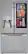 Front. LG - STUDIO 23.5 Cu. Ft. French InstaView Door-in-Door Counter-Depth Refrigerator with Craft Ice - Stainless Steel.