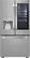Alt View 18. LG - STUDIO 23.5 Cu. Ft. French InstaView Door-in-Door Counter-Depth Refrigerator with Craft Ice - Stainless Steel.