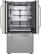 Alt View 1. LG - STUDIO 23.5 Cu. Ft. French InstaView Door-in-Door Counter-Depth Refrigerator with Craft Ice - Stainless Steel.