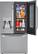 Alt View 22. LG - STUDIO 23.5 Cu. Ft. French InstaView Door-in-Door Counter-Depth Refrigerator with Craft Ice - Stainless Steel.