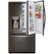 Front Zoom. LG - 23.5 Cu. Ft. French Door-in-Door Counter-Depth Refrigerator with Craft Ice - Black stainless steel.