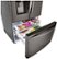 Alt View Zoom 24. LG - 23.5 Cu. Ft. French Door-in-Door Counter-Depth Refrigerator with Craft Ice - Black stainless steel.