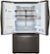 Alt View Zoom 27. LG - 23.5 Cu. Ft. French Door-in-Door Counter-Depth Refrigerator with Craft Ice - Black stainless steel.