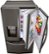 Alt View Zoom 28. LG - 23.5 Cu. Ft. French Door-in-Door Counter-Depth Refrigerator with Craft Ice - Black stainless steel.