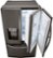 Alt View Zoom 29. LG - 23.5 Cu. Ft. French Door-in-Door Counter-Depth Refrigerator with Craft Ice - Black stainless steel.