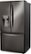 Left Zoom. LG - 23.5 Cu. Ft. French Door-in-Door Counter-Depth Refrigerator with Craft Ice - Black stainless steel.