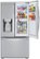 Alt View 23. LG - 23.5 Cu. Ft. French Door-in-Door Counter-Depth Smart Refrigerator with Craft Ice - Stainless Steel.