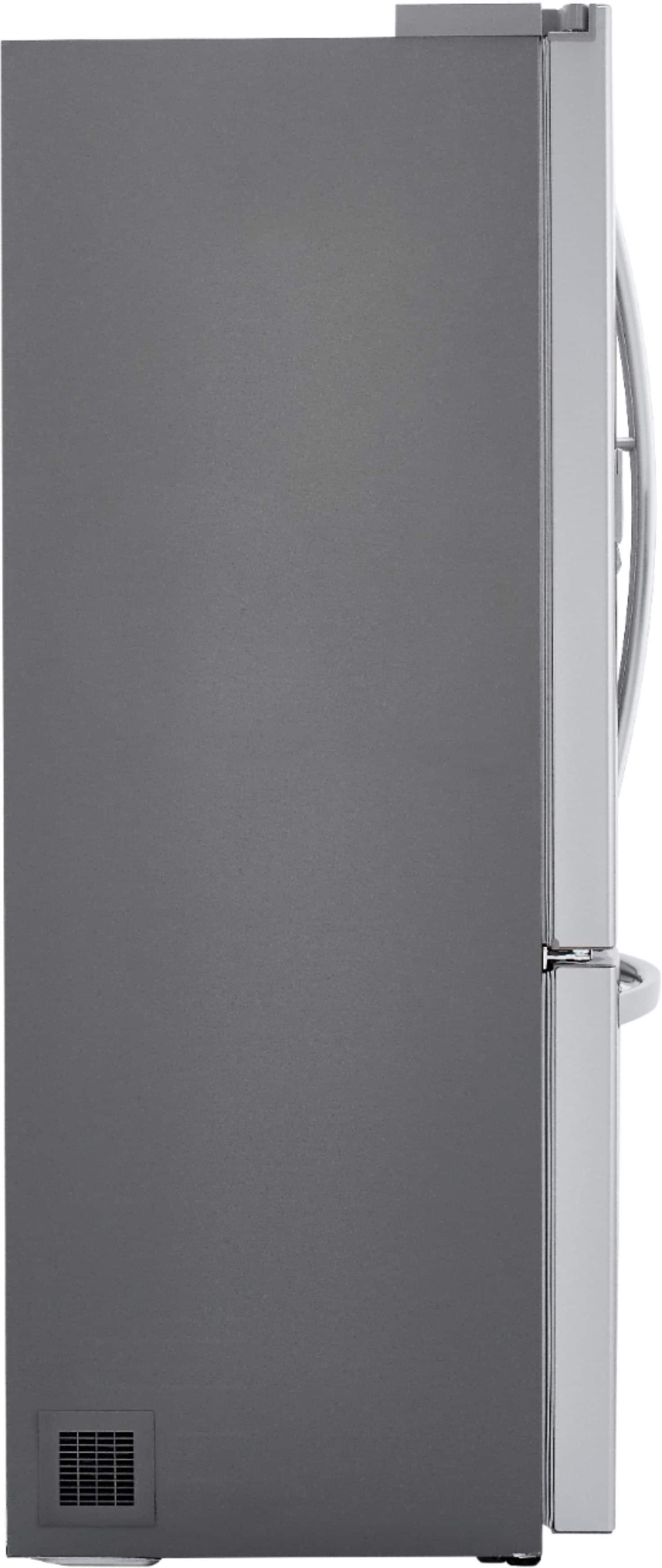 Alt View 37. LG - 23.5 Cu. Ft. French Door-in-Door Counter-Depth Smart Refrigerator with Craft Ice - Stainless Steel.