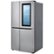 Alt View Zoom 13. LG - 26.8 Cu. Ft. Side-by-Side InstaView Door-in-Door Refrigerator with Ice Maker - Platinum Silver.