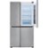 Alt View Zoom 14. LG - 26.8 Cu. Ft. Side-by-Side InstaView Door-in-Door Refrigerator with Ice Maker - Platinum silver.
