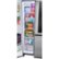 Alt View Zoom 33. LG - 26.8 Cu. Ft. Side-by-Side InstaView Door-in-Door Refrigerator with Ice Maker - Platinum silver.