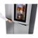 Alt View Zoom 40. LG - 26.8 Cu. Ft. Side-by-Side InstaView Door-in-Door Refrigerator with Ice Maker - Platinum silver.
