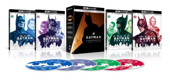 Batman 4K Film Collection [Includes Digital Copy] [4K Ultra HD Blu-ray/Blu-ray]