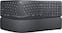 Logitech - ERGO K860 Ergonomic Full-size Wireless Scissor Keyboard for Windows and Mac with Palm Rest - Black