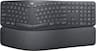 Logitech - ERGO K860 Ergonomic Full-size Wireless Scissor Keyboard for Windows and Mac with Palm Rest - Black